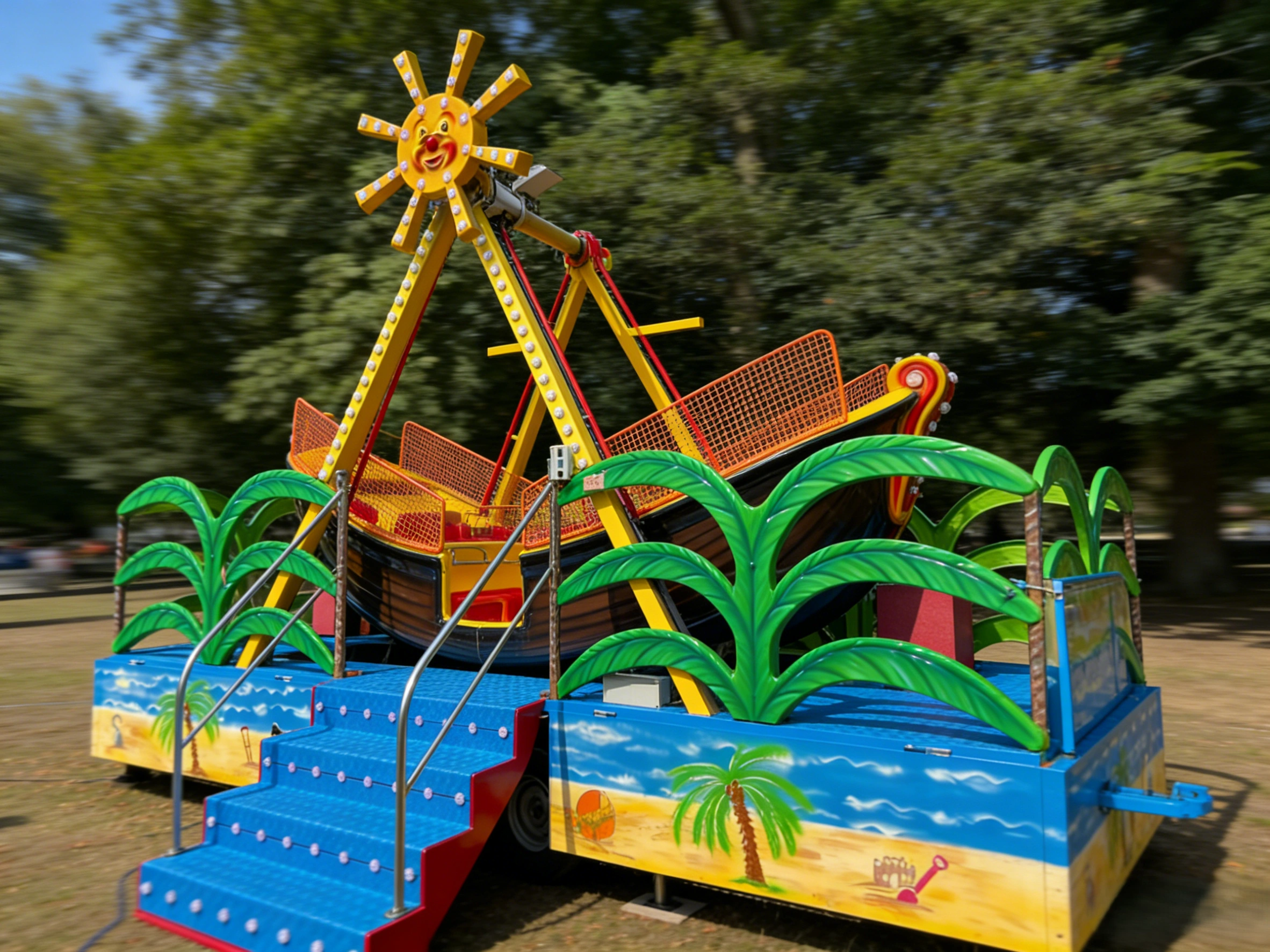 Children's pirate ship